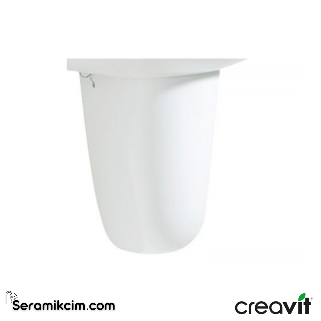 Creavit Sedef Kısa Yarım Ayak Extra Beyaz SD270-00CB00E-0000 - SD270-00CB00E-0000