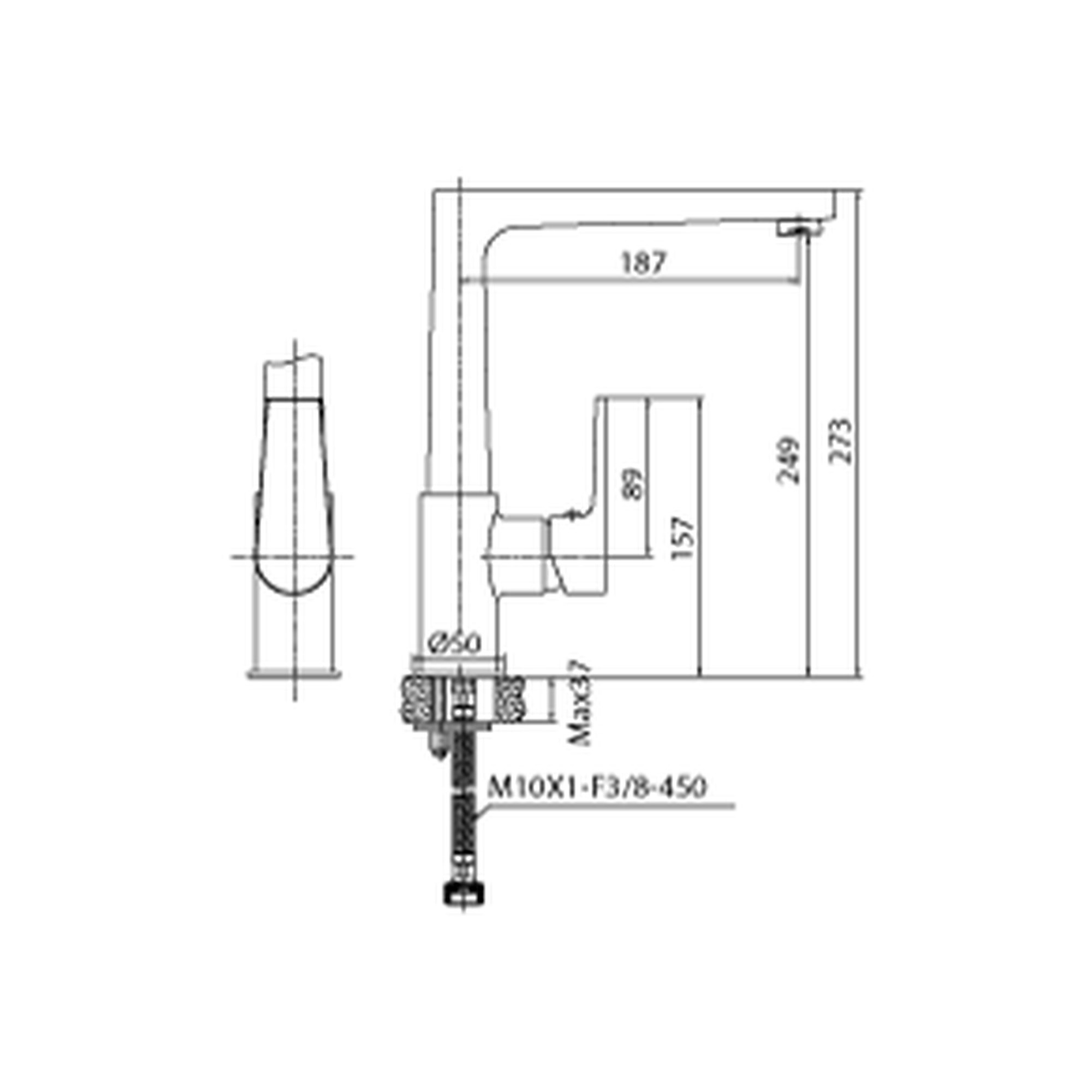 Creavit Sharp Mutfak Armatürü BT.SR8500