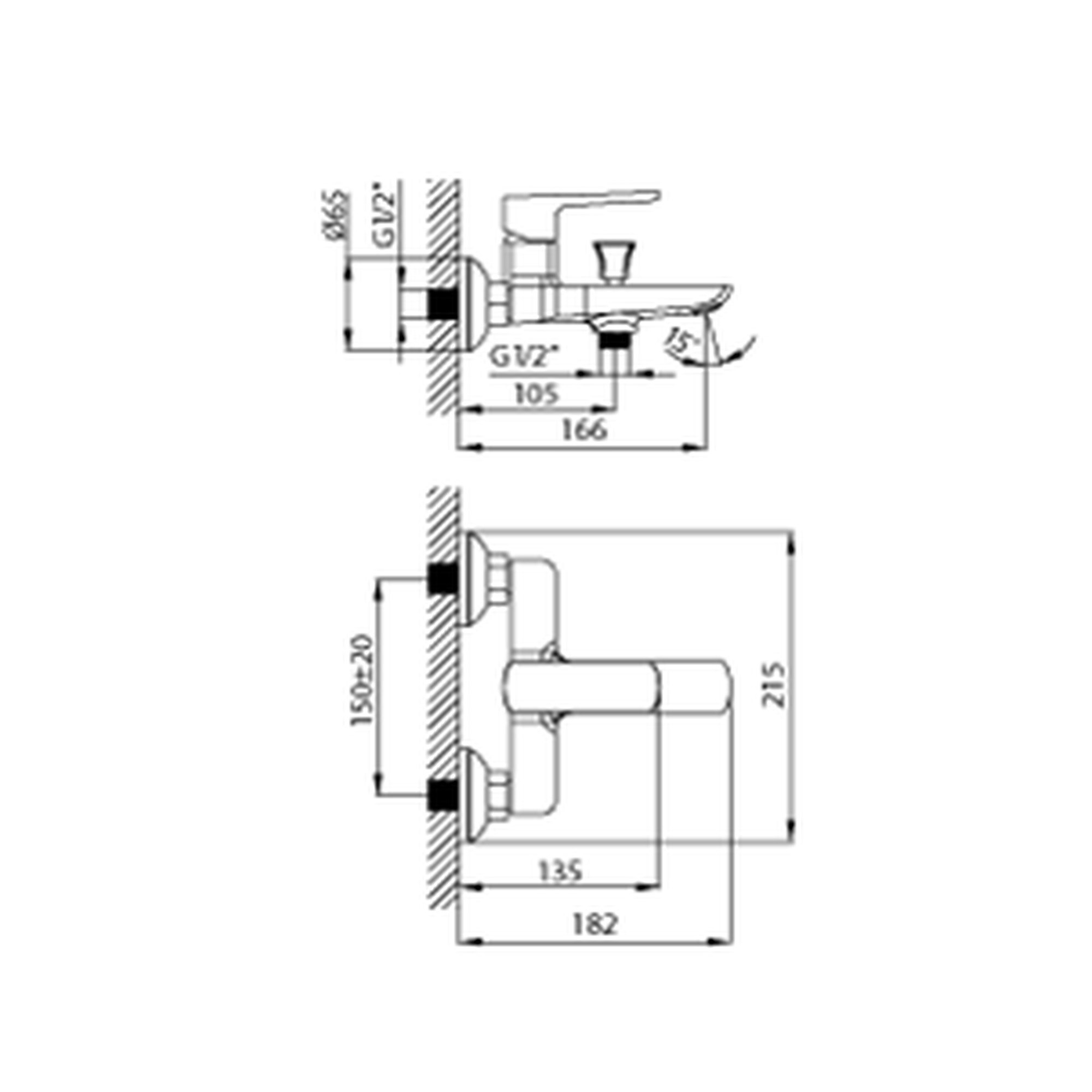 Creavit Slope Banyo Armatürü BT.SP2500