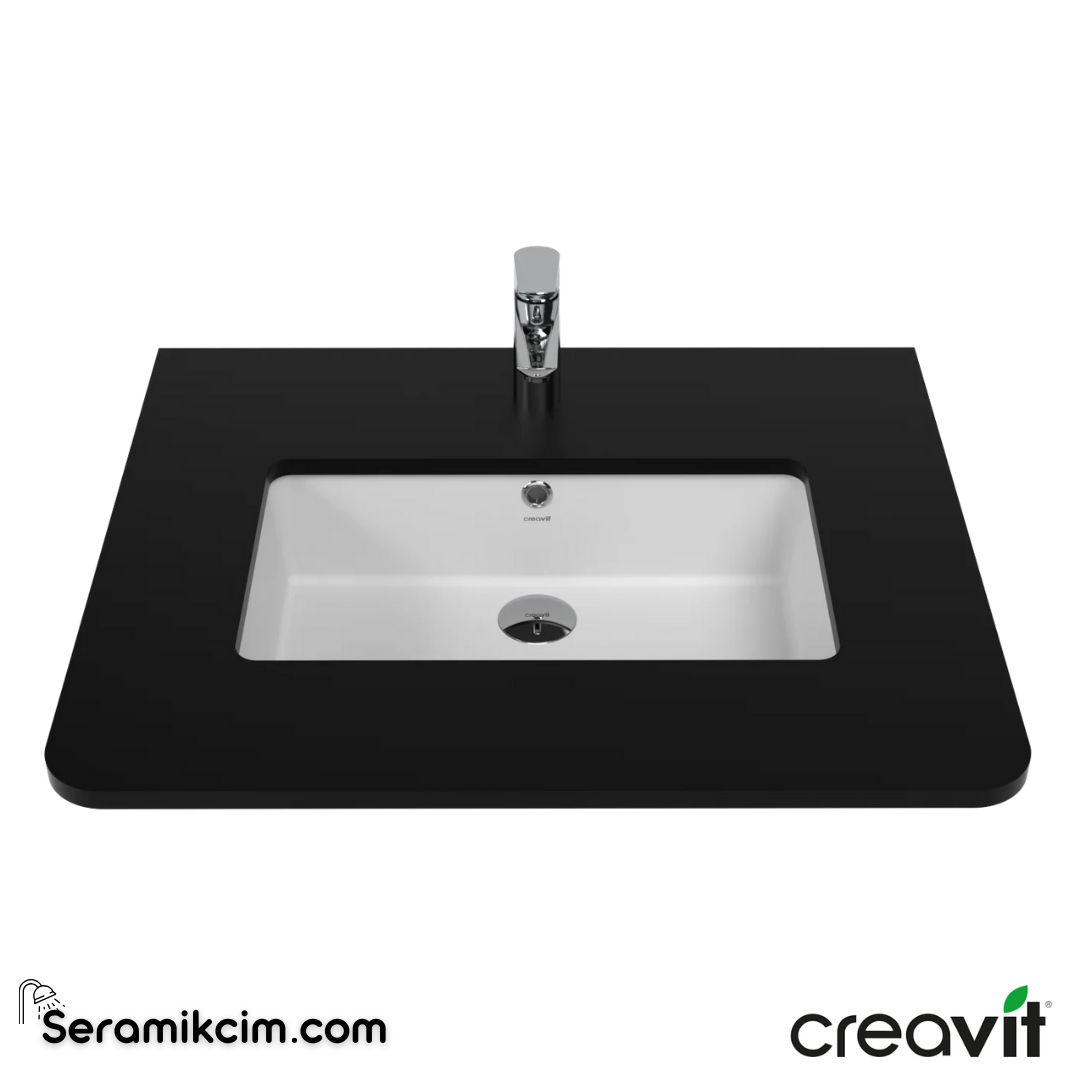 Creavit Tezgah Altı Lavabo 30*50cm Extra Beyaz TP730-00CB00E-0000 - TP730-00CB00E-0000