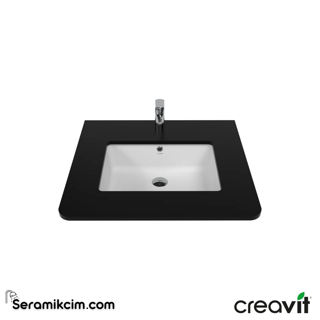 Creavit Tezgah Altı Lavabo 38*51cm Extra Beyaz TP738-00CB00E-0000 - TP738-00CB00E-0000