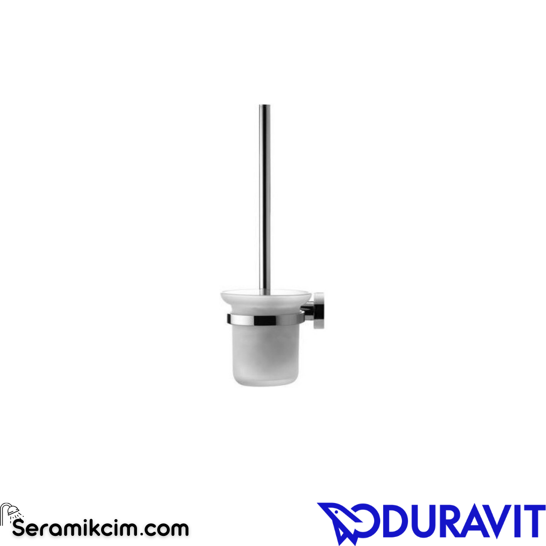 Duravit D-Code Duvardan Tuvalet Fırçası Krom