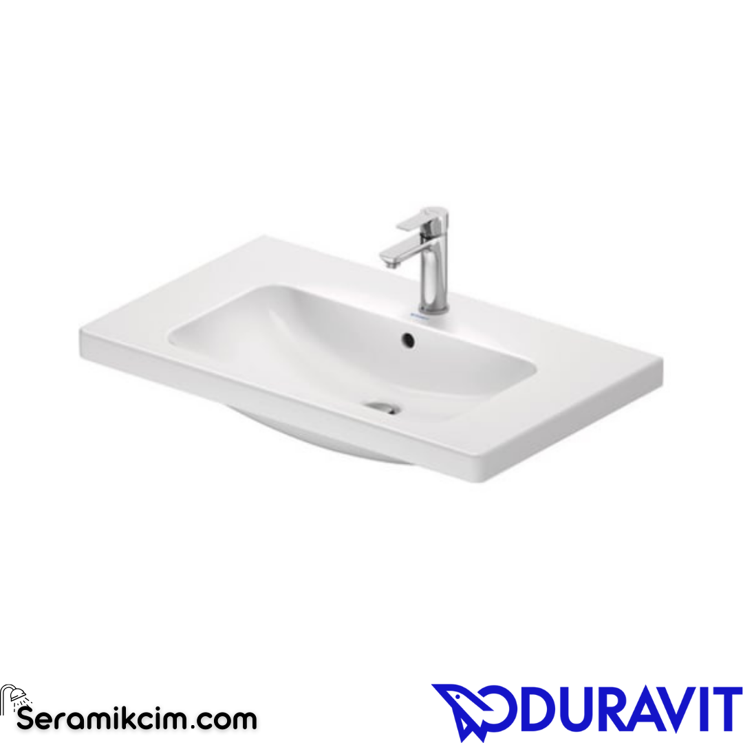 Duravit D-Code Etajerli Lavabo 80 cm