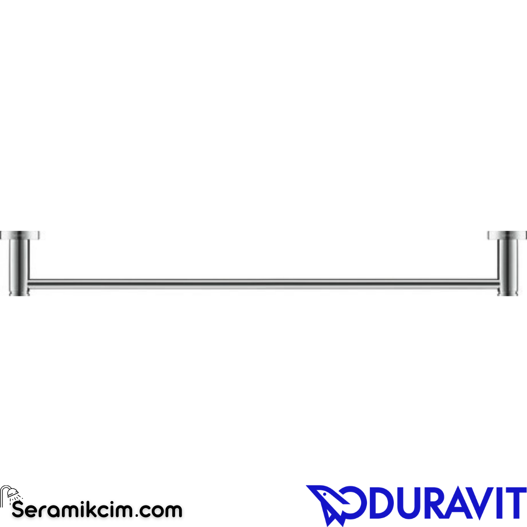 Duravit D-Code Havlu Askısı 60 cm Krom