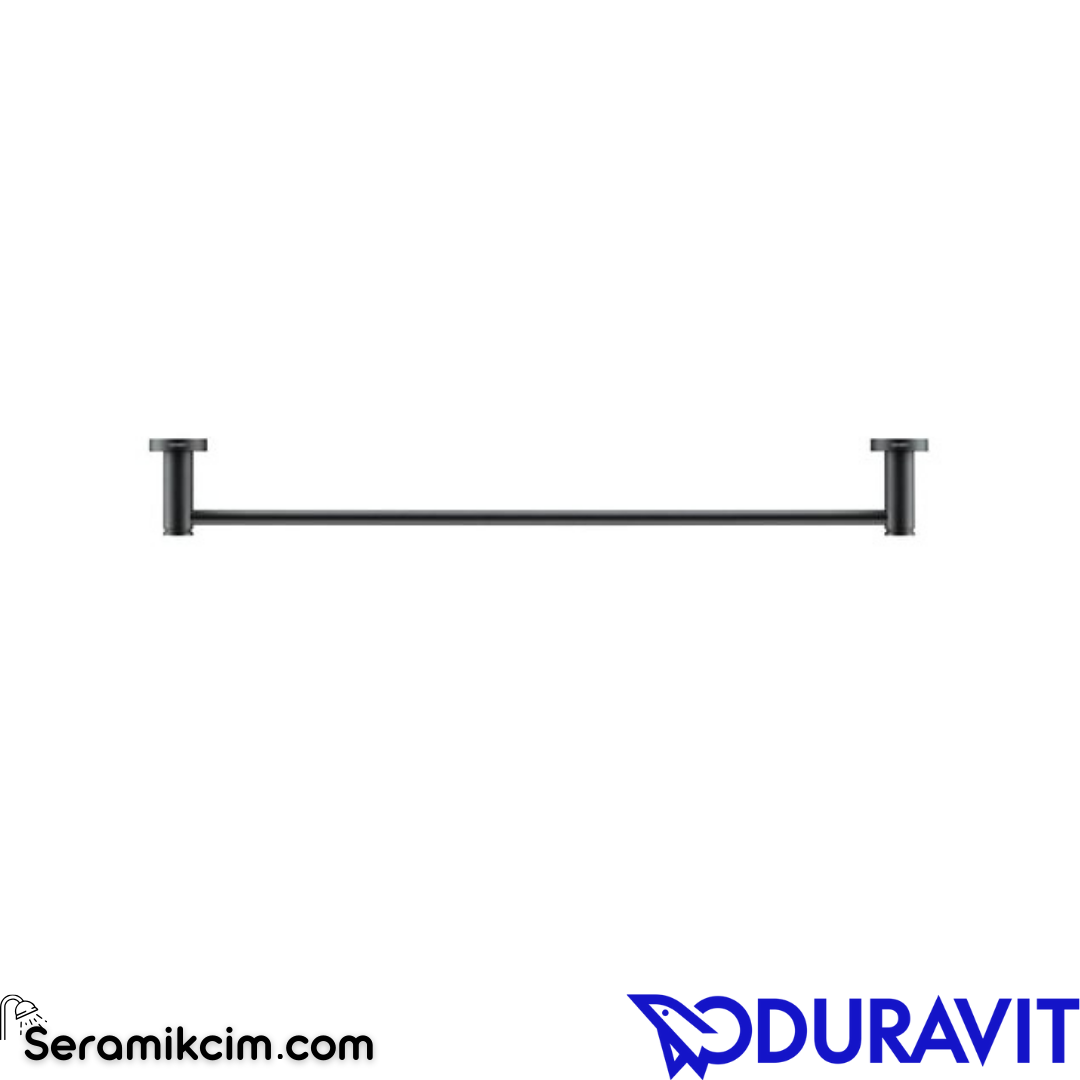 Duravit D-Code Havlu Askısı 60 cm Mat Siyah