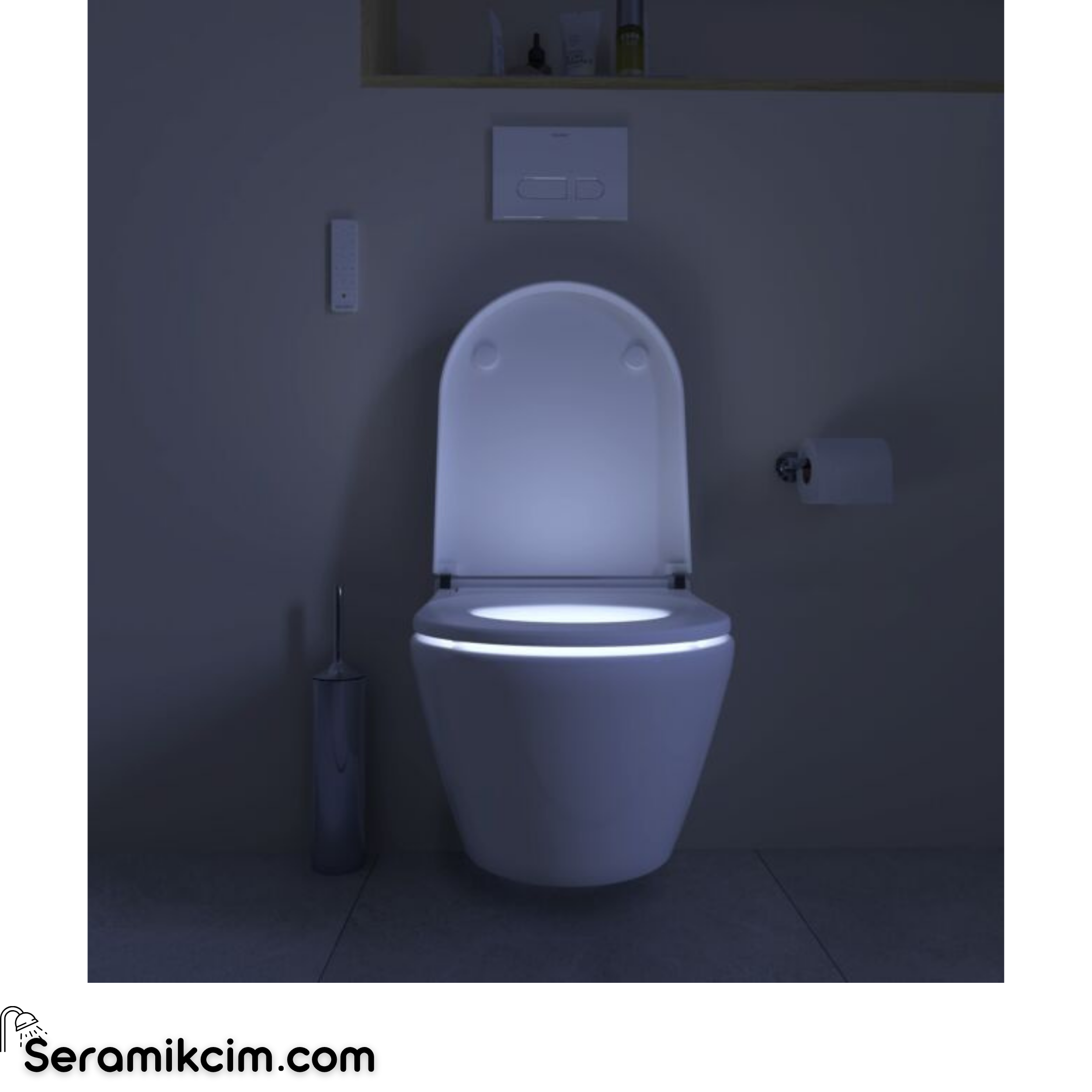Duravit D-Neo Sensowash Kanalsız Rimless HygieneGlaze Akıllı Asma Klozet Seti (Özel Kutuda, Akıllı Klozet Kapağı Dahil) 654000012004300