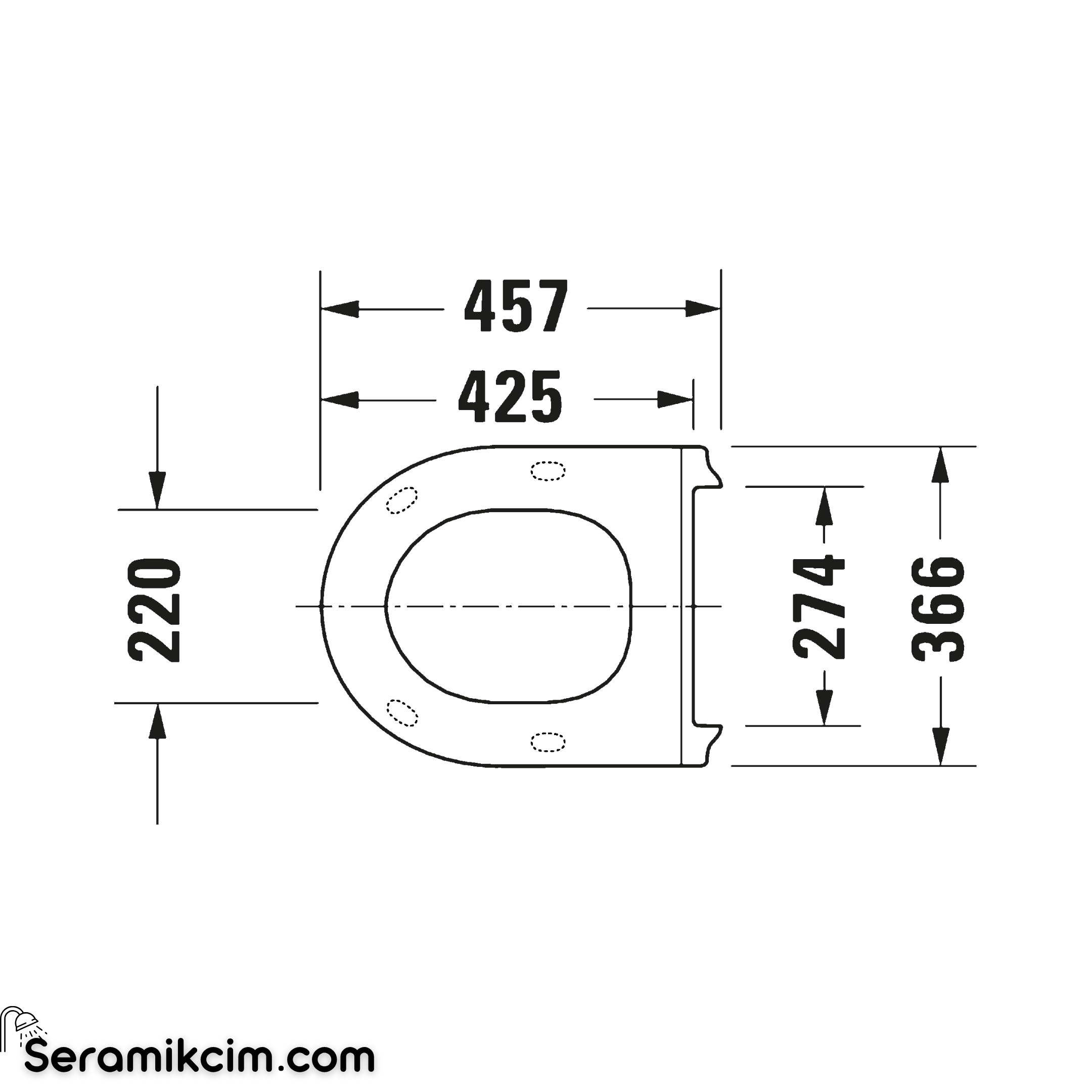 Duravit Duravit No.1 Klozet Kapağı, Amortisörlü 0029390000