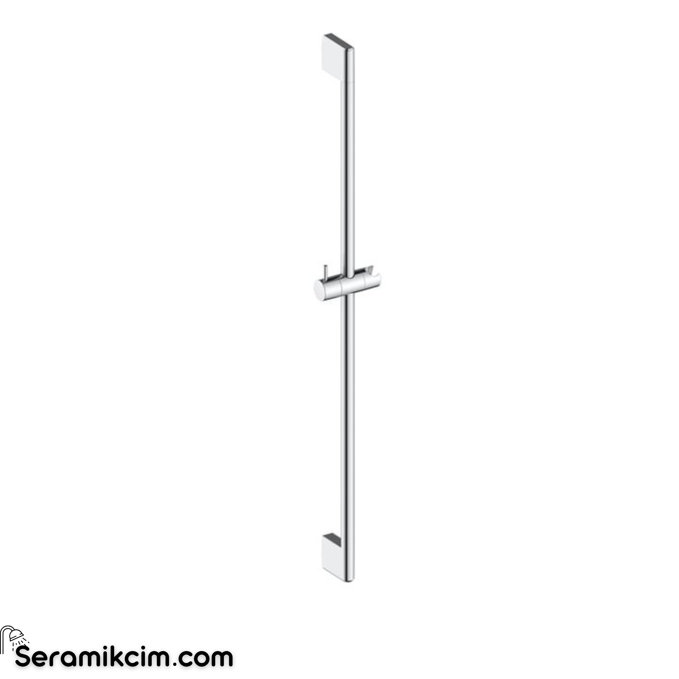 Duravit Duş Sürgüsü, 90 cm Krom UV0600004010