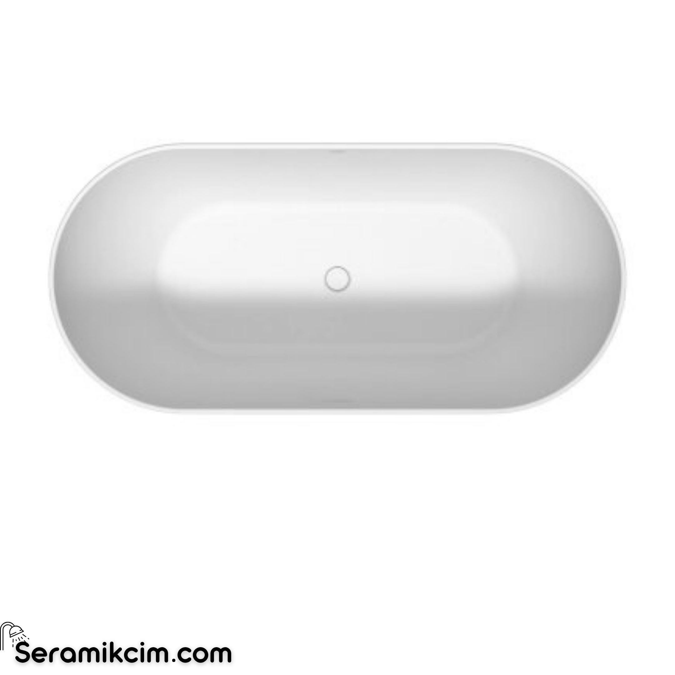 Duravit Küvet, Free Standing, Durakanto 170x80 cm (Sifon Dahil) 700561000000000