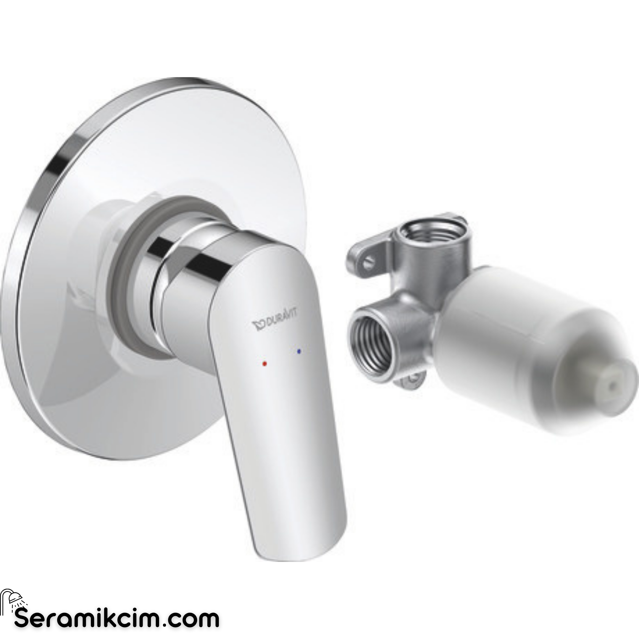 Duravit No.1 Ankastre Duş Bataryası Krom N14210007010