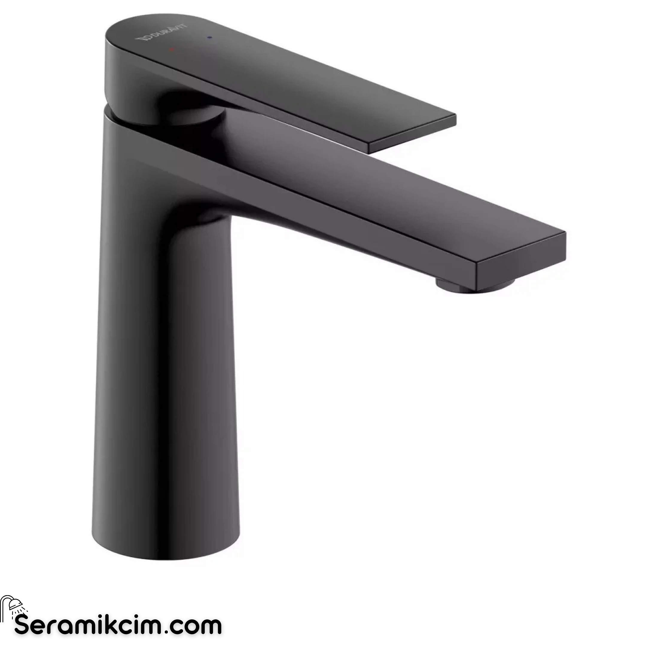 Duravit Tulum Lavabo Bataryası Medium, Mat Siyah Tu1020002046