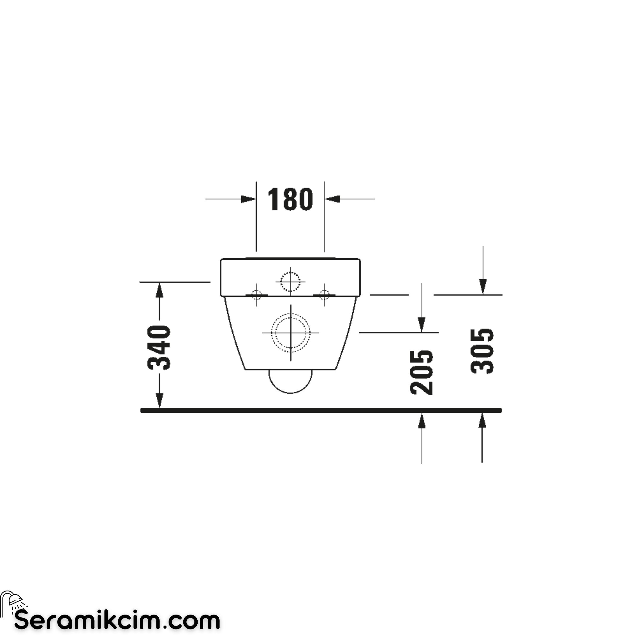 Duravit Vero Air Asma Klozet Rimless® 570 Mm