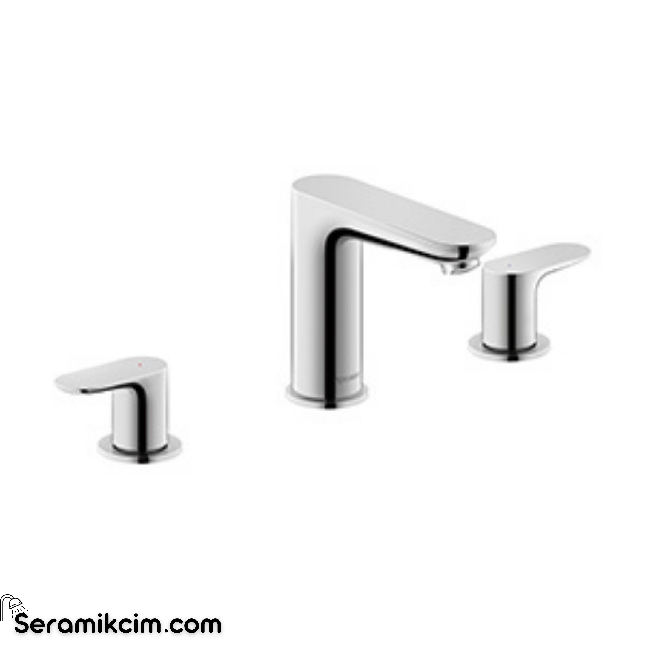Duravit Wave 3 Delikli Lavabo Bataryası Krom WA1060005010