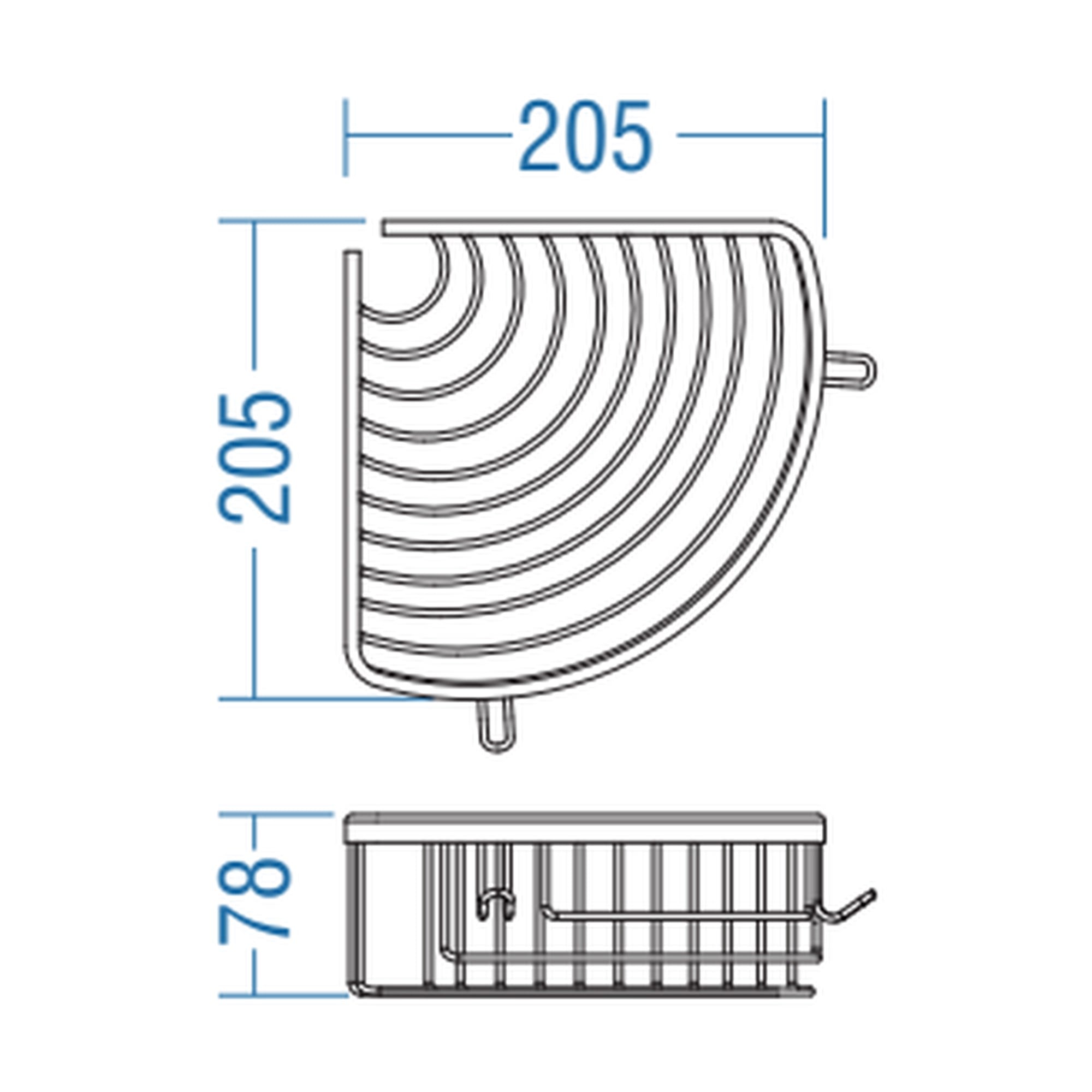 Duxxa Oval Lüks Şampuanlık 20x20 - 1 Kat - Titan A.511.T