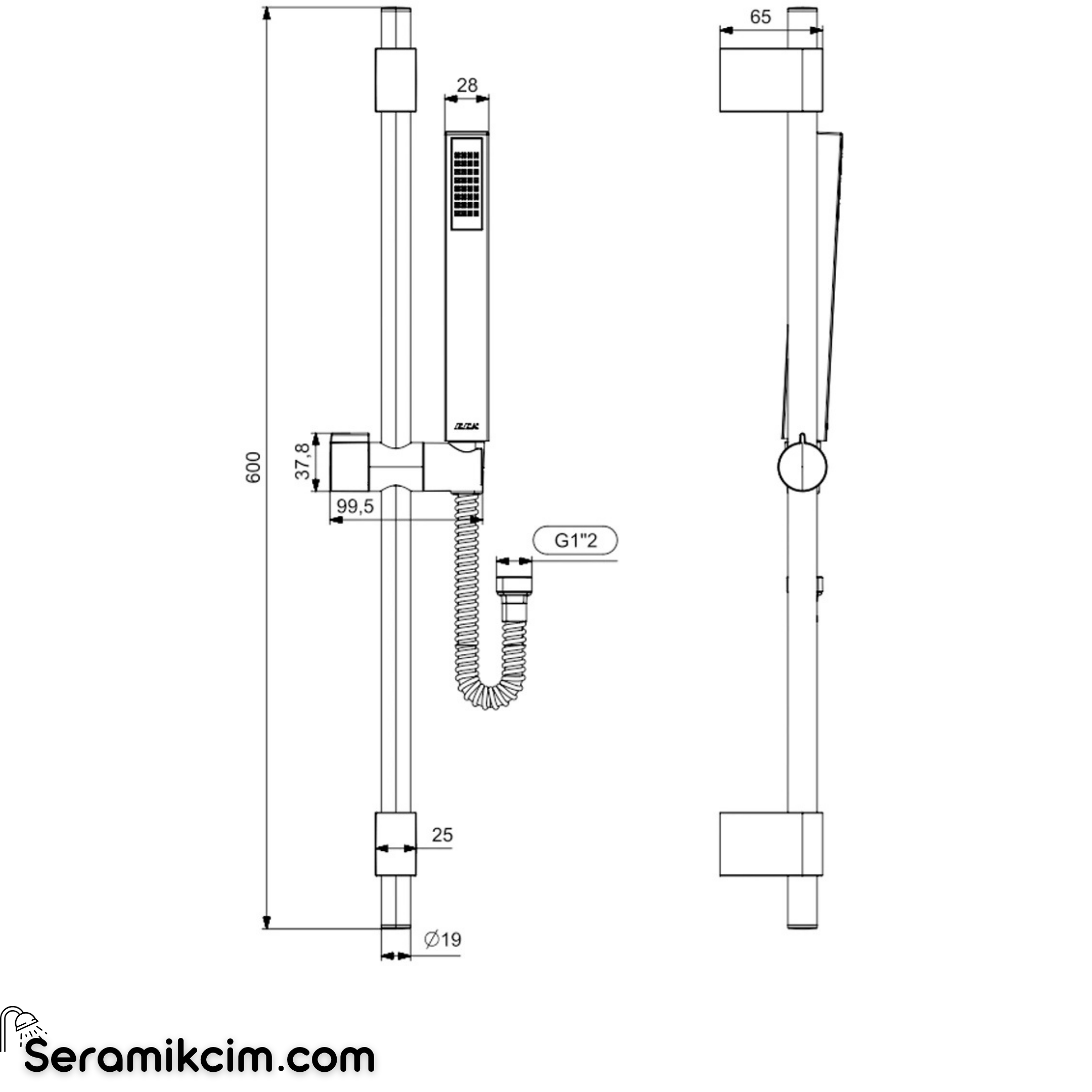 ECA Life Hareketli Üst Takım 1F Krom 102146777