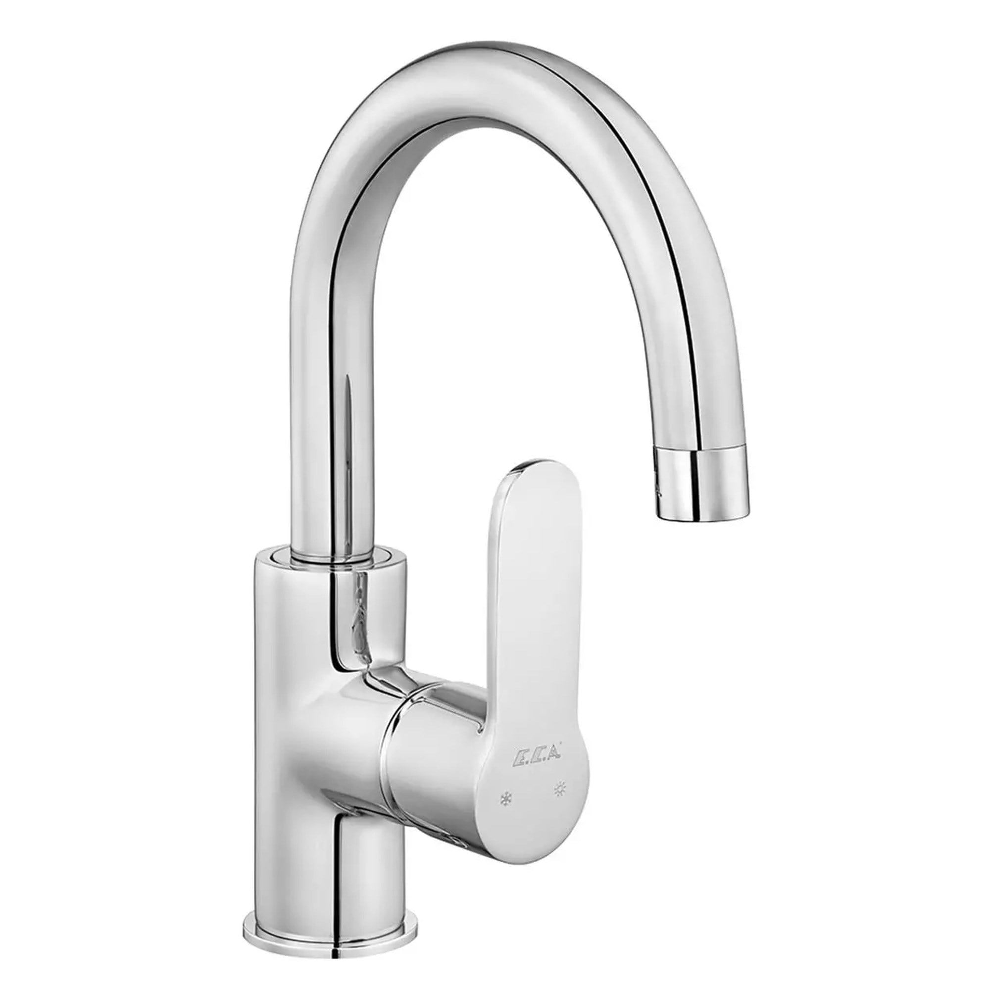 ECA Nita Kuğu Borulu Lavabo Bataryası Krom 102188036