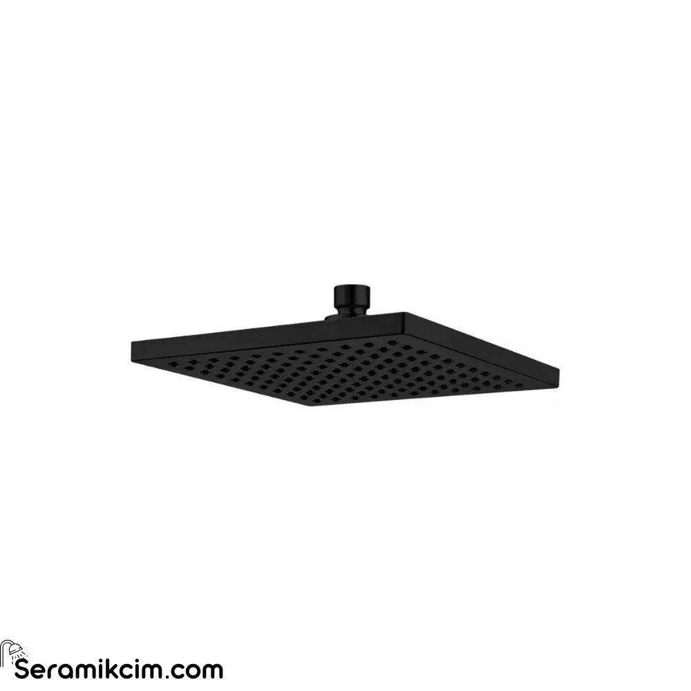 ECA Tiera Duş Başlığı 200X200 Mat Siyah 102145029C1