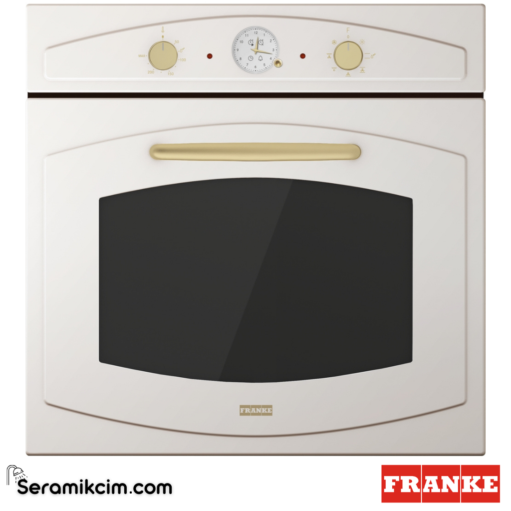 Franke Classicline FCO 86 H 8 Programlı 65lt A Enerji Sınıfı Fırın Krem 116.0696.544 - 116.0696.544