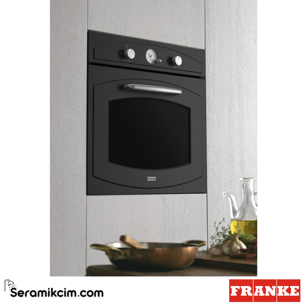 Franke Classicline FCO 86 H 8 Programlı 65lt A Enerji Sınıfı Fırın Nero 116.0696.542 - 116.0696.542