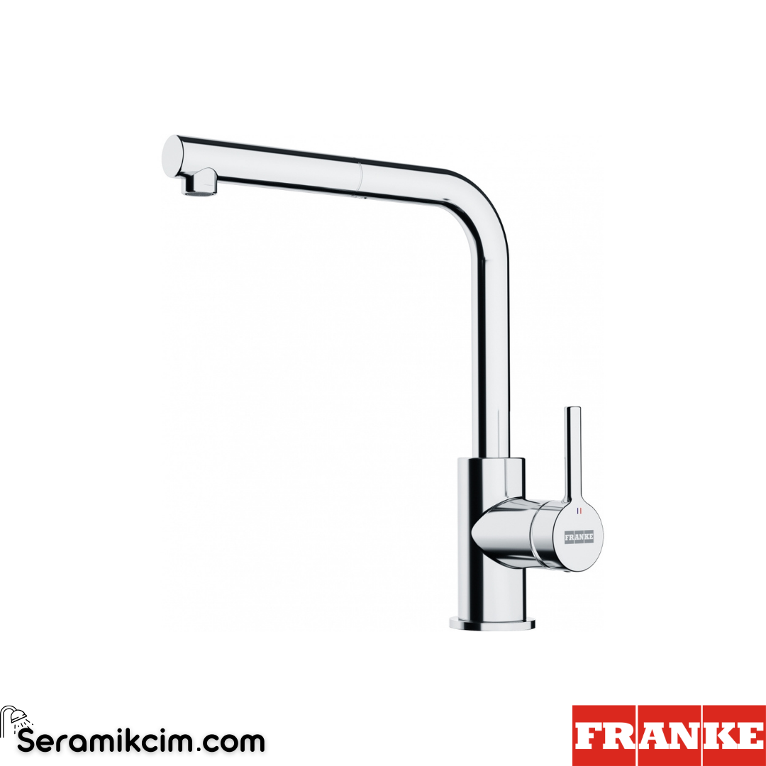 Franke Lina L Doccia Spiralli Mutfak Armatürü Krom 115.0712.420