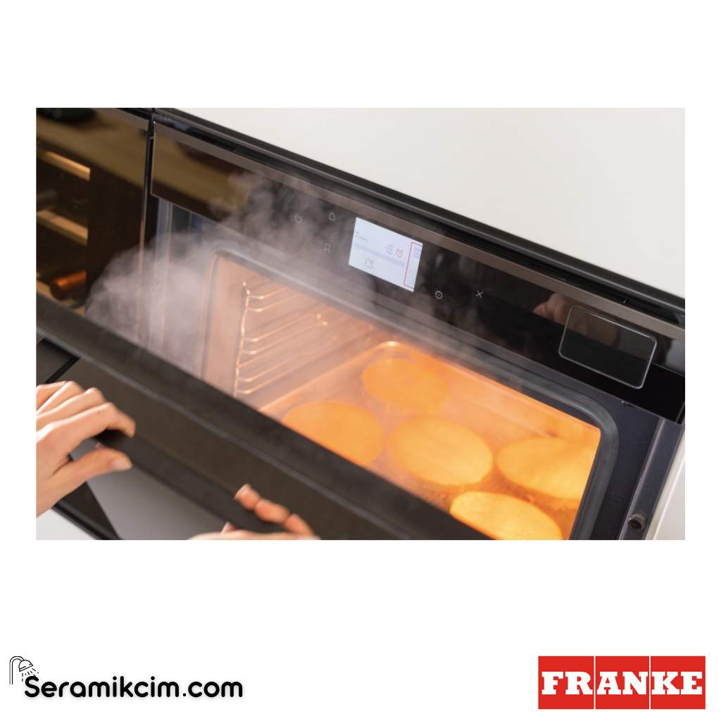 Franke Mythos Buharlı FMY 99 HS XS 19 Programlı 73lt A+ Enerji Sınıfı Fırın Siyah / Siyah Frame 116.0613.707 - 116.0613.707