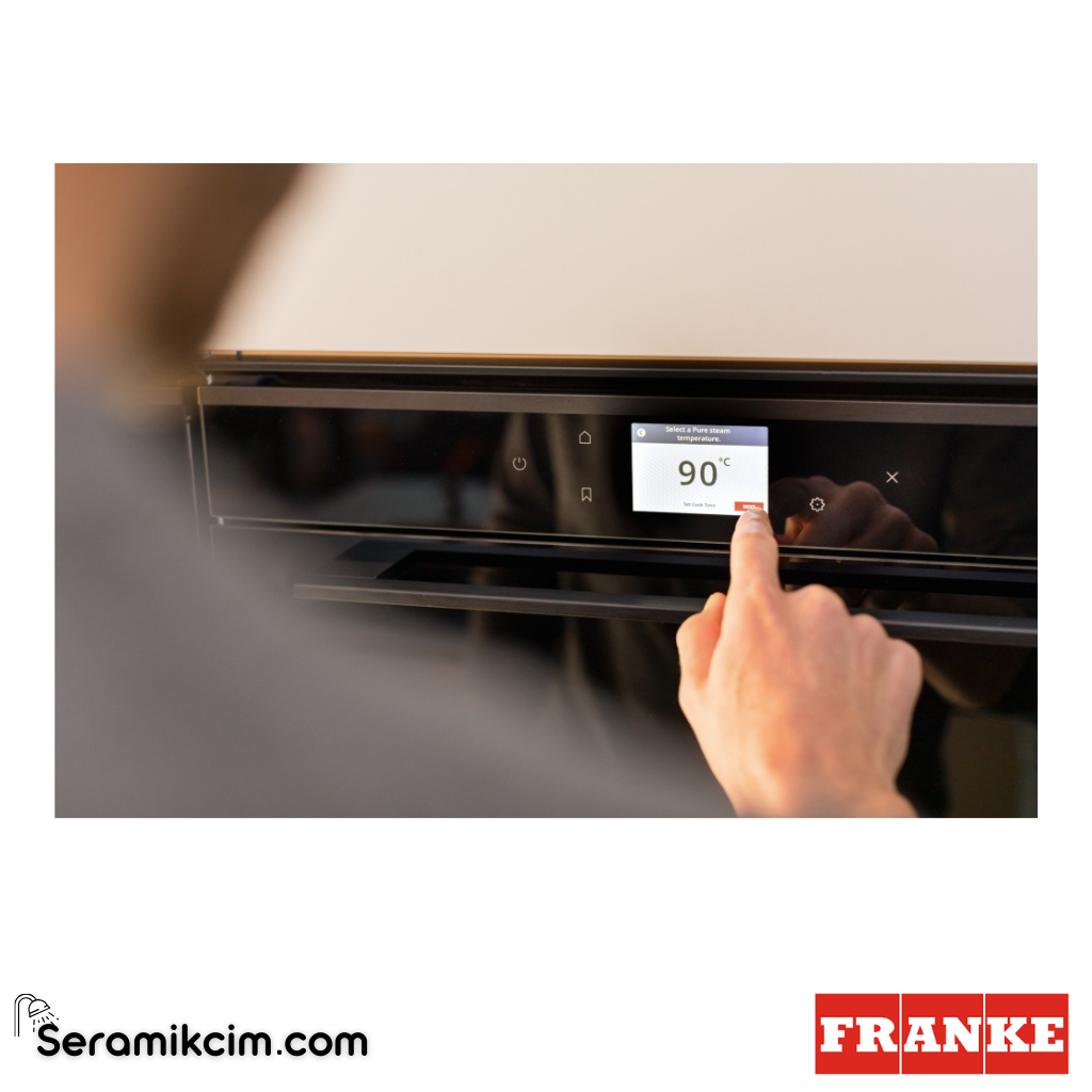 Franke Mythos Buharlı FMY 99 HS XS 19 Programlı 73lt A+ Enerji Sınıfı Fırın Siyah / Siyah Frame 116.0613.707 - 116.0613.707