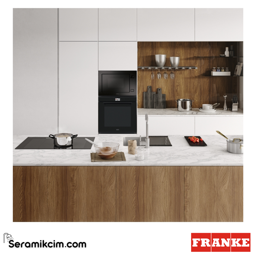 Franke Mythos Buharlı FMY 99 HS XS 19 Programlı 73lt A+ Enerji Sınıfı Fırın Siyah / Siyah Frame 116.0613.707 - 116.0613.707