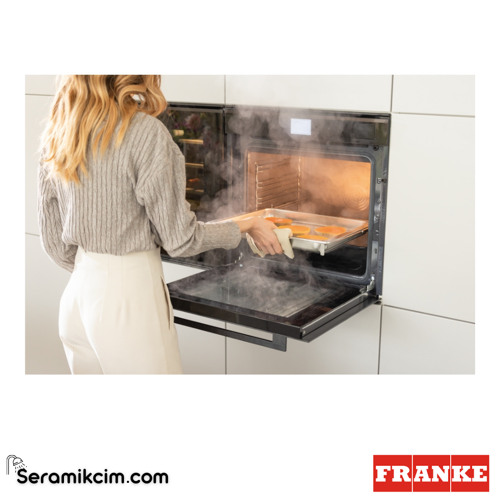 Franke Mythos Buharlı FMY 99 HS XS 19 Programlı 73lt A+ Enerji Sınıfı Fırın Siyah / Siyah Frame 116.0613.707 - 116.0613.707