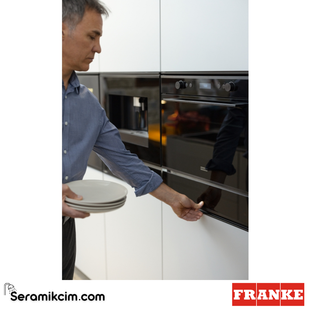 Franke Mythos FMY 14 DRW XS Isıtma Çekmecesi Siyah / Inox Frame 131.0611.212 - 131.0611.212