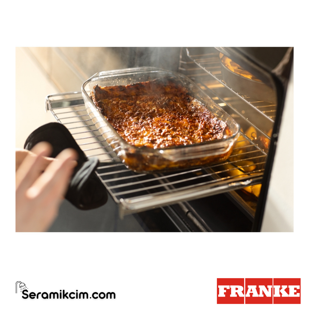 Franke Mythos Pyrolytic FMY 98 P XS 10 Programlı 73lt A+ Enerji Sınıfı Fırın Siyah / Siyah Frame 116.0606.102 - 116.0606.102