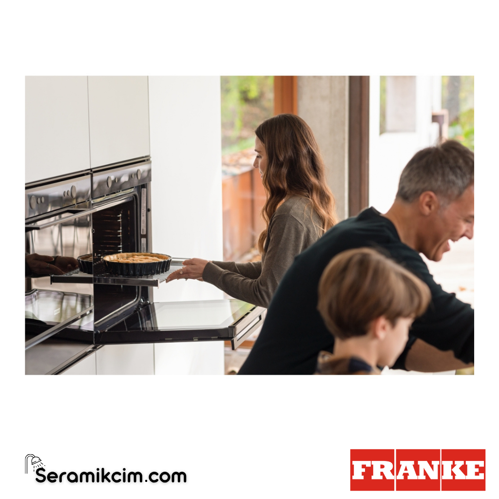 Franke Mythos Pyrolytic FMY 98 P XS 10 Programlı 73lt A+ Enerji Sınıfı Fırın Siyah / Siyah Frame 116.0606.102 - 116.0606.102