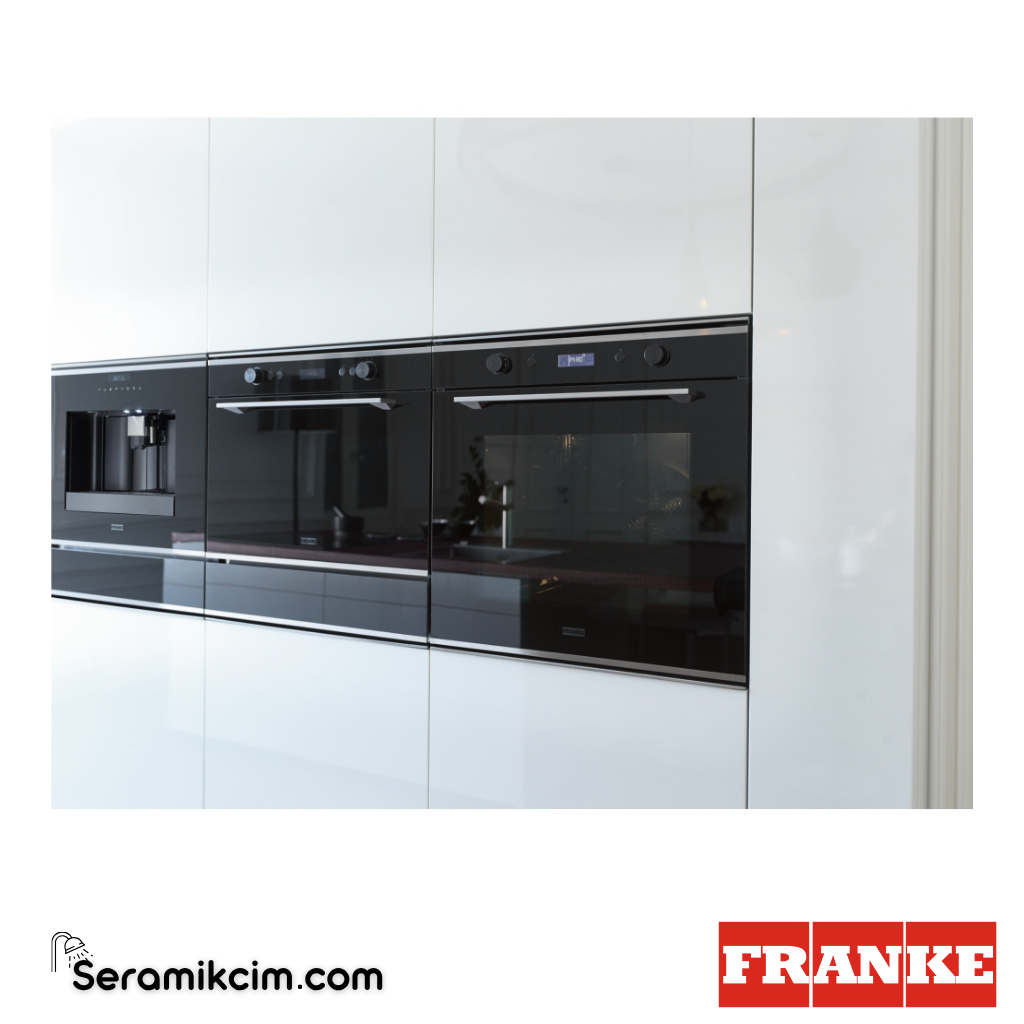 Franke Mythos Pyrolytic FMY 98 P XS 10 Programlı 73lt A+ Enerji Sınıfı Fırın Siyah / Inox Frame 116.0606.101 - 116.0606.101