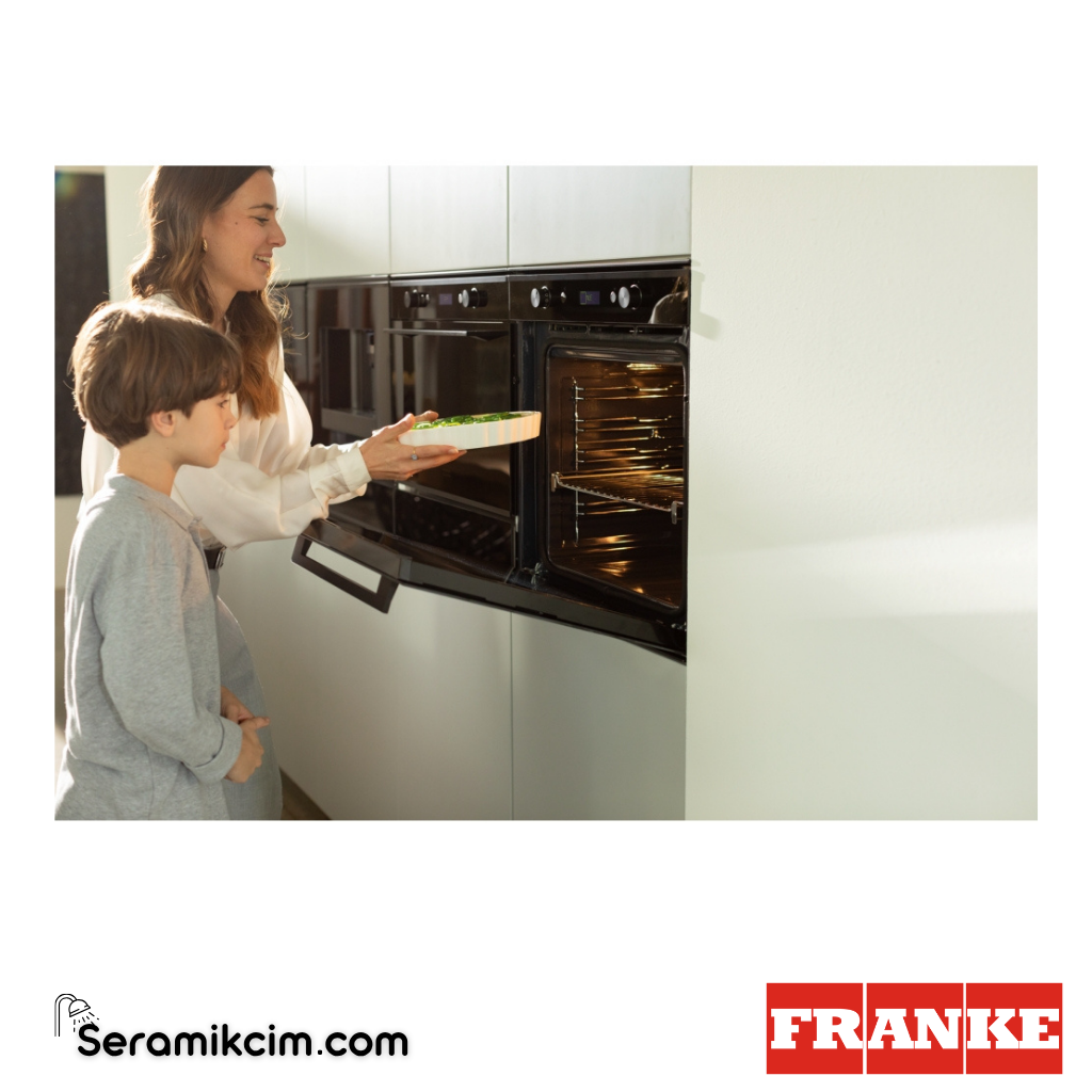 Franke Mythos Pyrolytic FMY 98 P XS 10 Programlı 73lt A+ Enerji Sınıfı Fırın Siyah / Siyah Frame 116.0606.102 - 116.0606.102