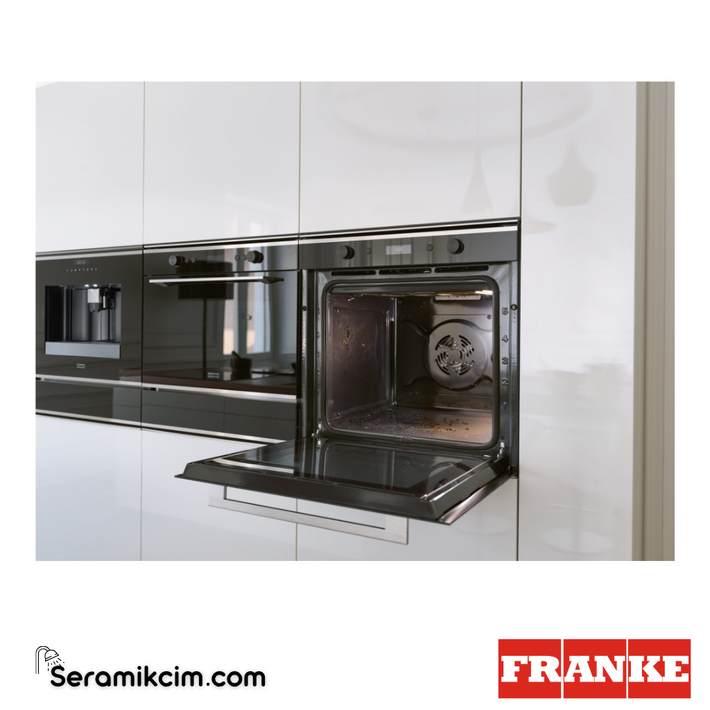 Franke Mythos Pyrolytic FMY 98 P XS 10 Programlı 73lt A+ Enerji Sınıfı Fırın Siyah / Inox Frame 116.0606.101 - 116.0606.101