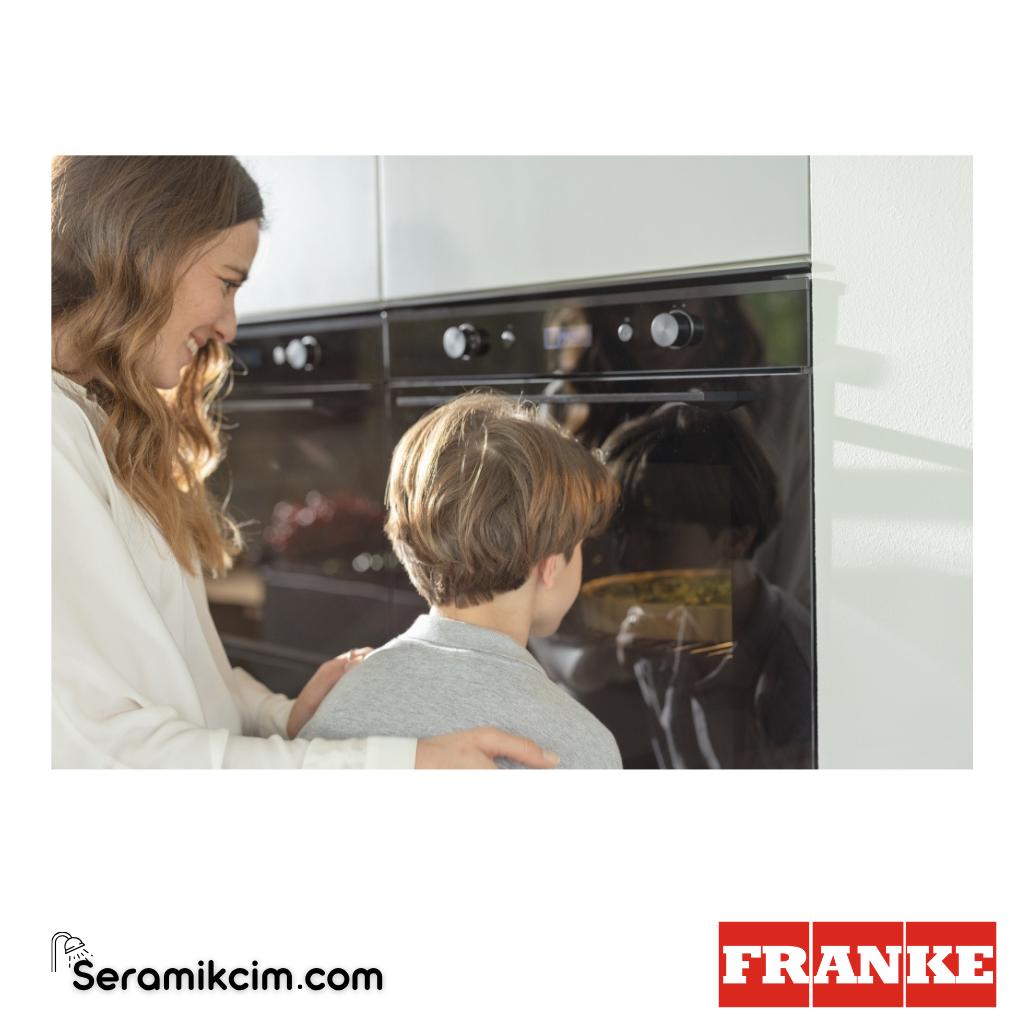 Franke Mythos Pyrolytic FMY 98 P XS 10 Programlı 73lt A+ Enerji Sınıfı Fırın Siyah / Siyah Frame 116.0606.102 - 116.0606.102