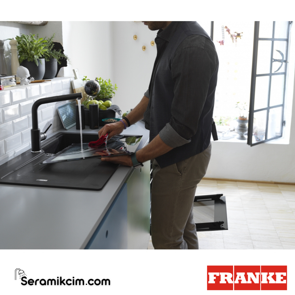 Franke Smart FSM 86 H XS 8 Programlı 71lt A Enerji Sınıfı Fırın Siyah Cam / Inox 116.0605.990 - 116.0605.990