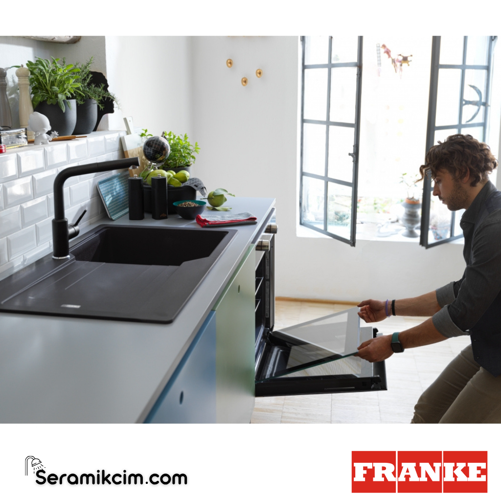 Franke Smart FSM 86 H XS 8 Programlı 71lt A Enerji Sınıfı Fırın Siyah Cam / Inox 116.0605.990 - 116.0605.990