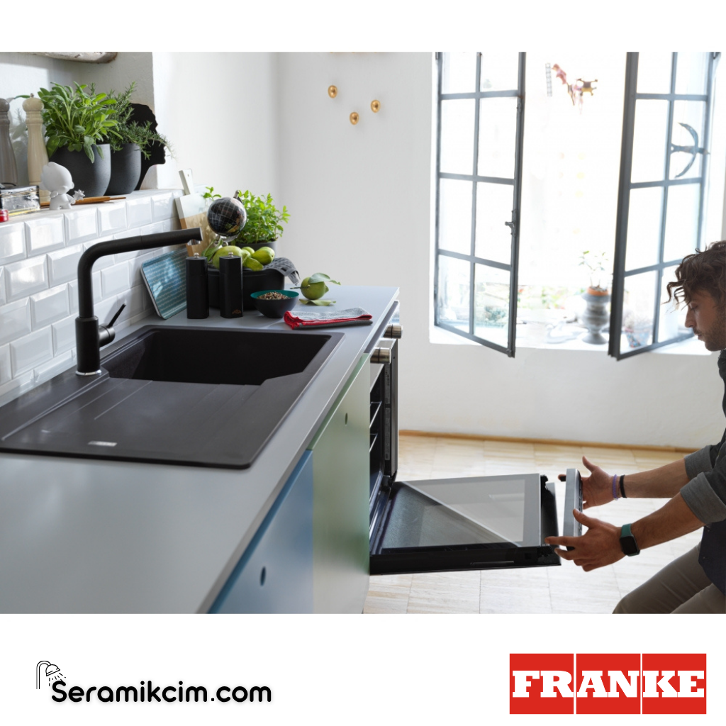 Franke Smart FSM 86 H XS 8 Programlı 71lt A Enerji Sınıfı Fırın Siyah Cam / Inox 116.0605.990 - 116.0605.990