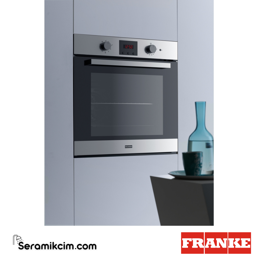 Franke Smart Linear FSL 86 H XS 8 Programlı 71lt A Enerji Sınıfı Fırın Siyah Cam / Inox 116.0609.446 - 116.0609.446