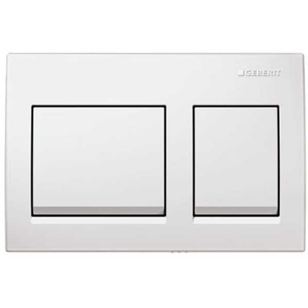 Geberit Alpha35 Kumanda Paneli Çift Basmalı Beyaz - 115.045.11.5