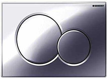 Geberit Sigma01 Kumanda Paneli Çift Basmalı Parlak Krom - 115.770.21.5