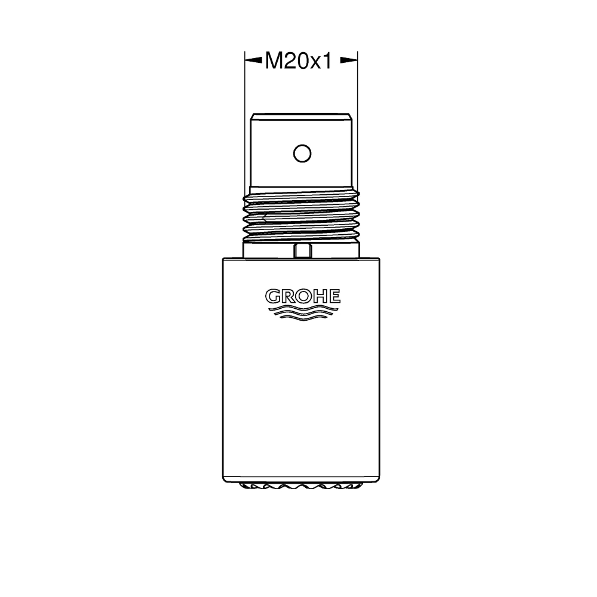 Grohe Akış Düzenleyici Krom 13997000