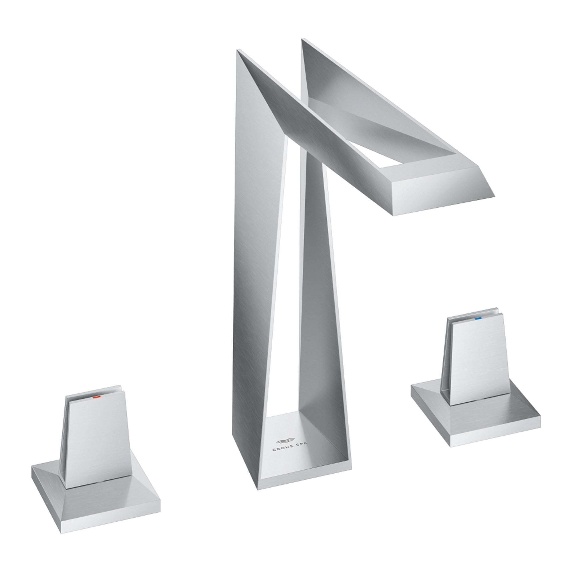 Grohe Allure Brilliant 3 Delikli Tezgah Üstü Lavabo Bataryası Paslanmaz Çelik 20634SD0