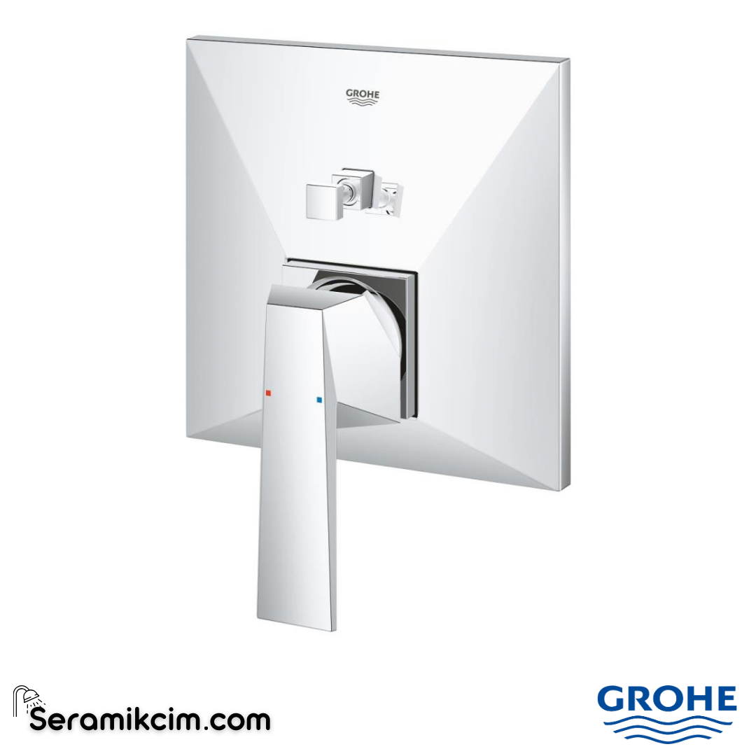 Grohe Allure Brilliant Ankastre Banyo ve Duş Bataryası (Sıva Üstü Grubu) Krom 24072000 - 24072000