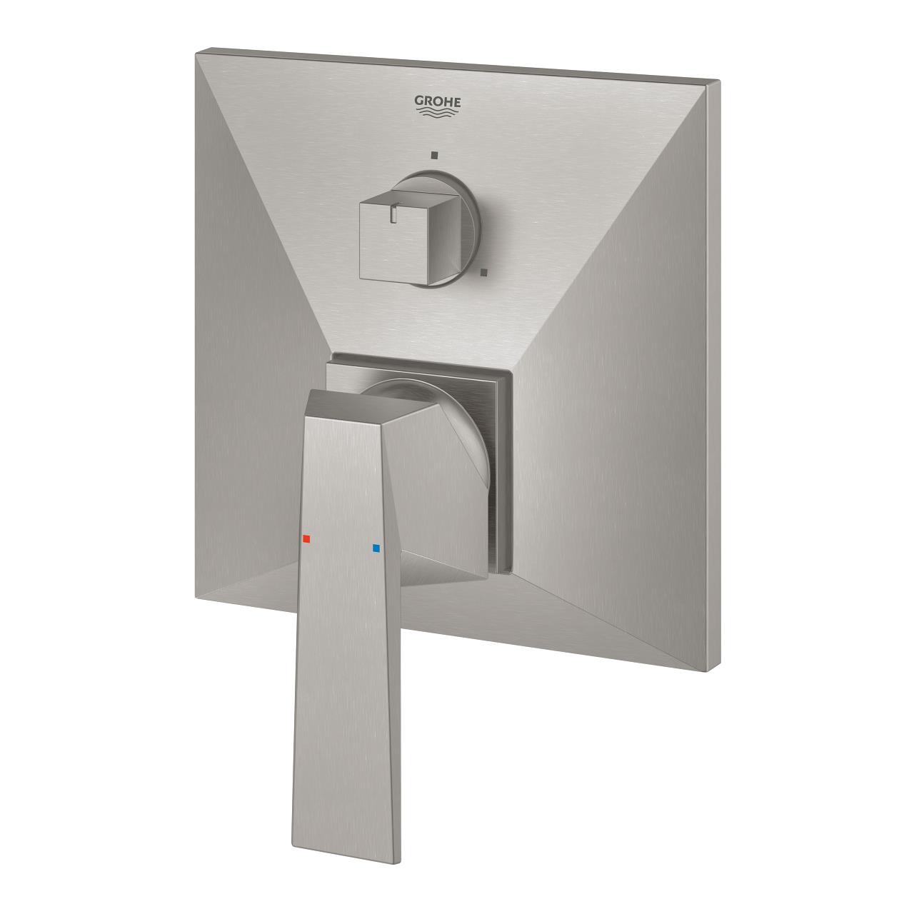 Grohe Allure Brilliant Ankastre Banyo Bataryası (3 Yollu, Sıva Üstü Grubu), Paslanmaz Çelik 24099DC0