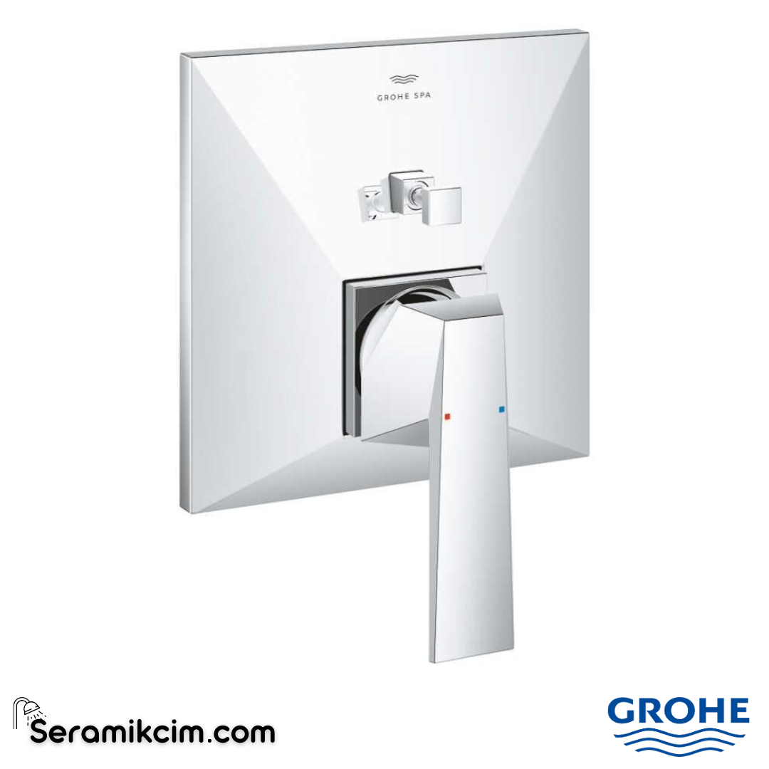 Grohe Allure Brilliant Ankastre Banyo ve Duş Bataryası (Sıva Üstü Grubu) Krom 24279000 - 24279000