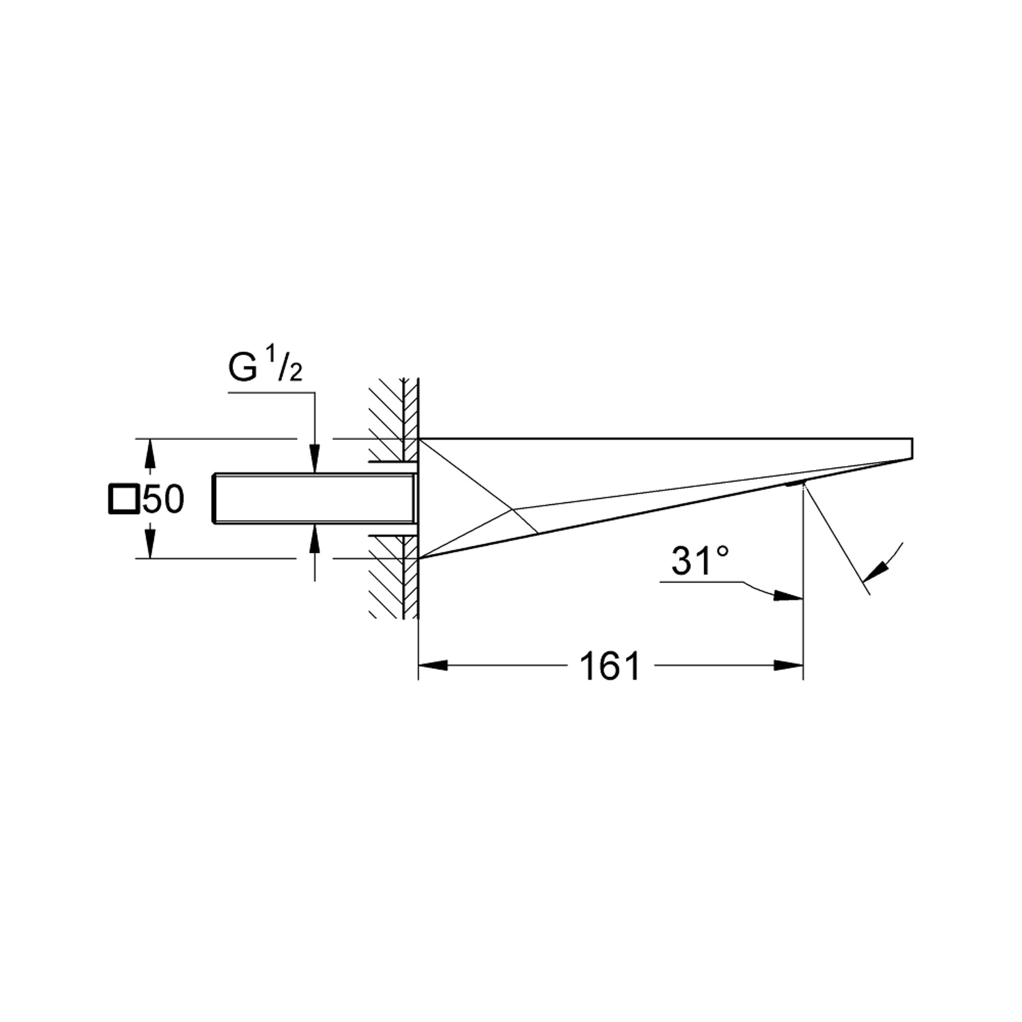 Grohe Allure Brilliant Çıkış ucu Krom 13485000