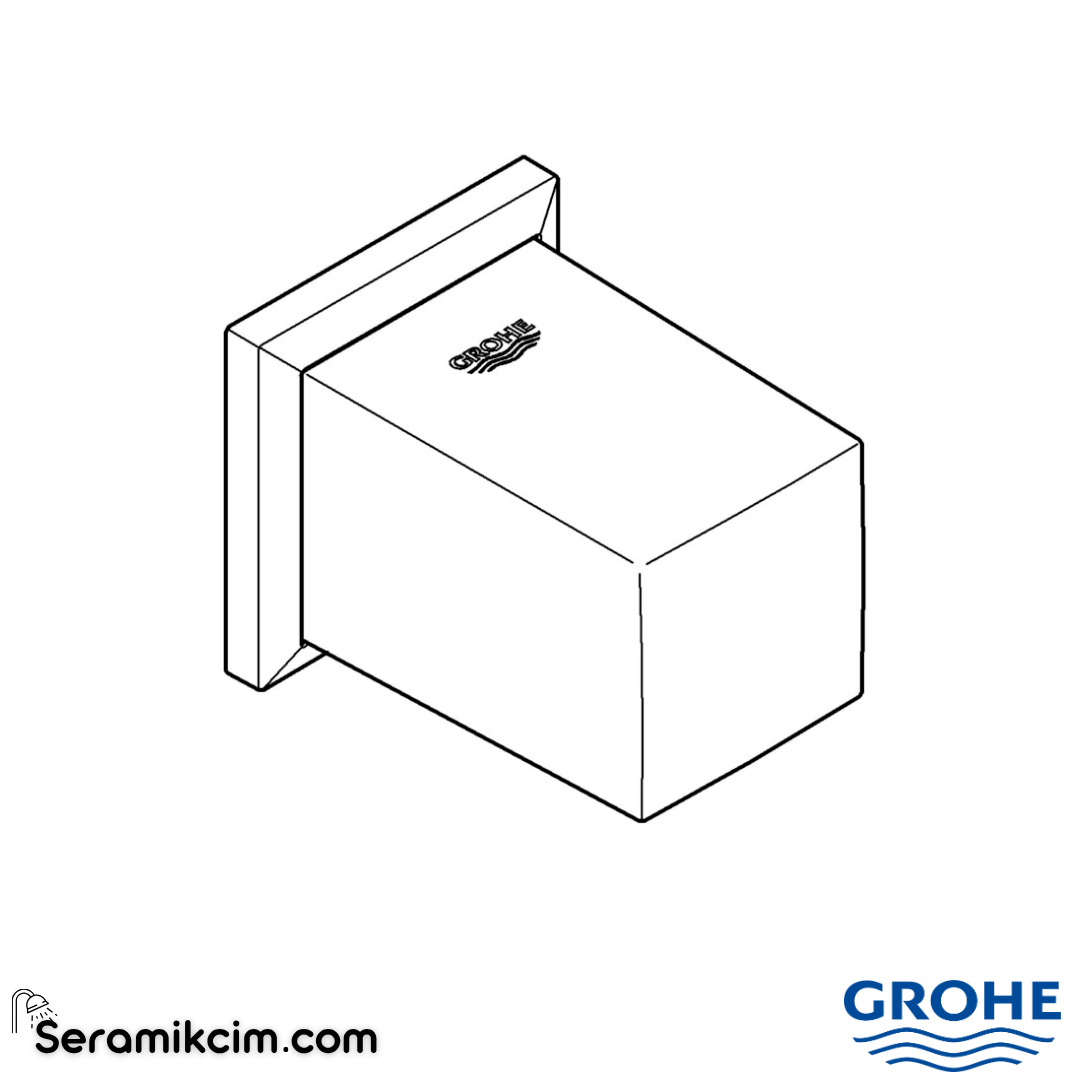 Grohe Allure Brilliant Duş Çıkış Dirseği, Paslanmaz Çelik 27707DC0 - 27707DC0