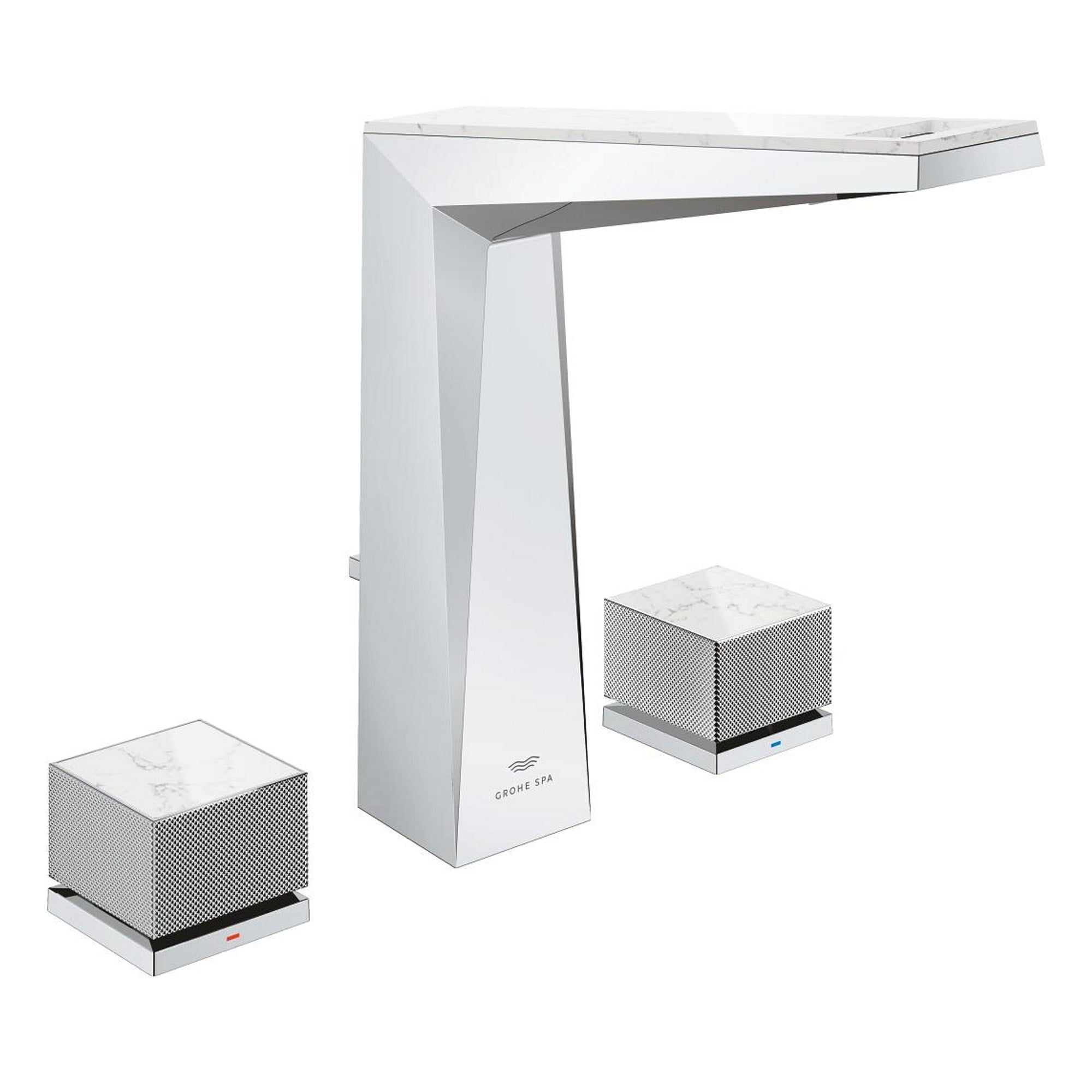 Grohe Allure Brilliant Private Collection 3 Delikli Lavabo Bataryası L Boy Krom 20671000