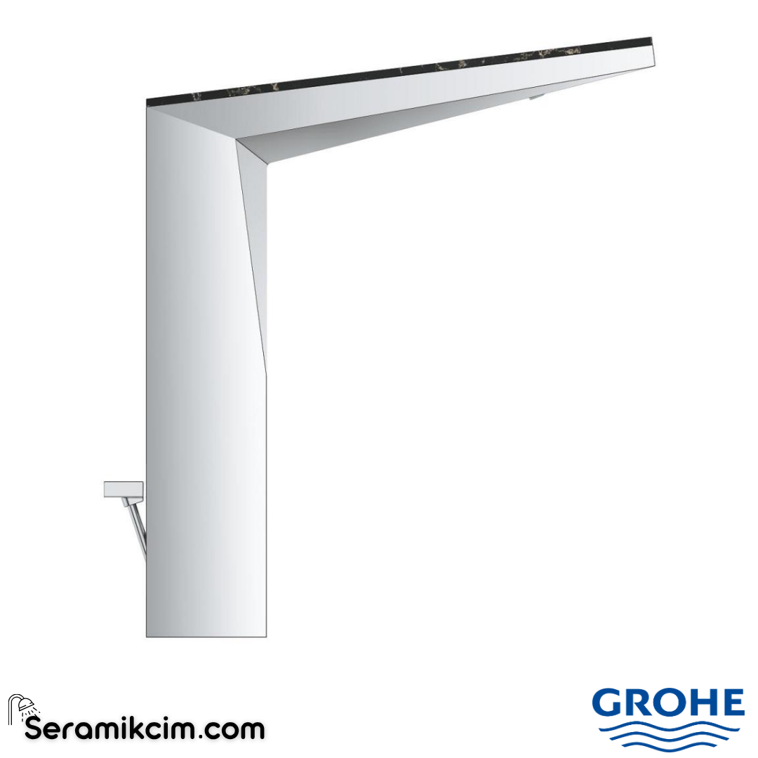 Grohe Allure Brilliant Private Collection L-Boy Sifon Kumandalı Yüksek Lavabo Bataryası Krom 24414000 - 24414000